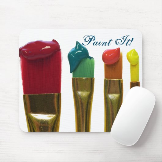 Verf het muismat (Met muis)