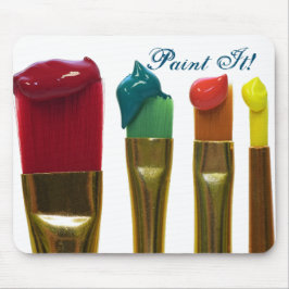 Verf het muismat