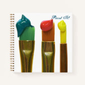 Verf het notitieboek (Voorkant)