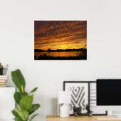 Verf het oranje poster (Thuiskantoor)