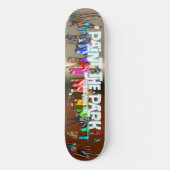 Verf Het Park Persoonlijk Skateboard (Voorkant)