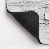 Verf in nood op houttextuur muismat (Hoek)