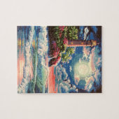 Verf in vuurtoren: Puzzle Mystical Moonlight Legpuzzel (Horizontaal)