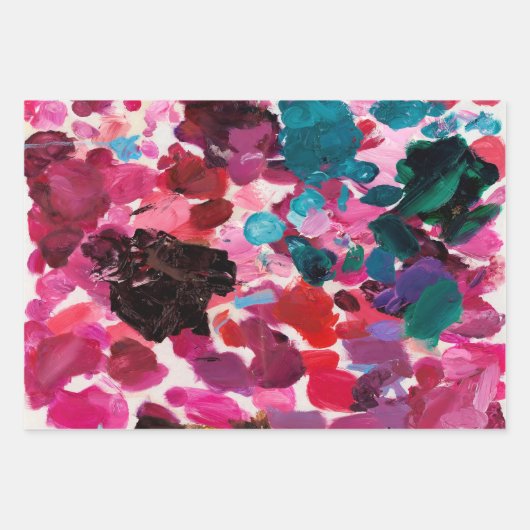 Verf inpakpapier drie (Voorkant)