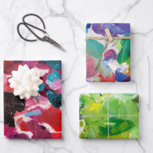 Verf inpakpapier drie