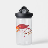 Verf je dromen waterfles (Voorkant)