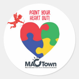 Verf je hart uit! MACTown Stickers