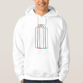 Verf kan illusie geven hoodie