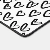 Verf Lijn Hart Patroon Bureaumat (Hoek)