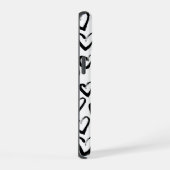Verf Lijn Hart Patroon iPhone 15 Case (Rechterkant)