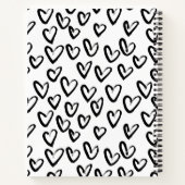 Verf Lijn Hart Patroon | VRIJGEZELLENFEEST Notitieboek (Achterkant)