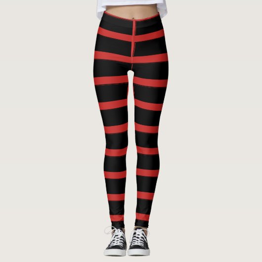 Verf me Leggings in strippen (Voorkant)