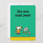 Verf met Maisy! Bedankkaart (Achterkant)