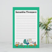 Verf met Maisy! Briefpapier (Staand voorkant)