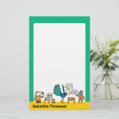 Verf met Maisy! Briefpapier (Staand voorkant)