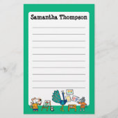 Verf met Maisy! Briefpapier (Voorkant)