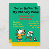 Verf met Maisy! Kaart (Voorkant / Achterkant)