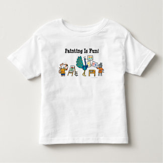 Verf met Maisy! Kinder Shirts