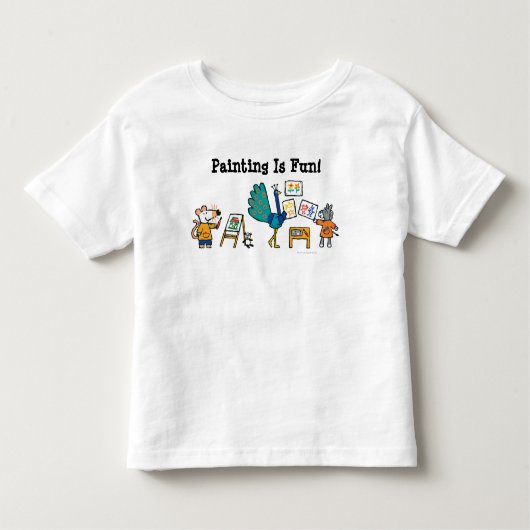 Verf met Maisy! Kinder Shirts (Voorkant)