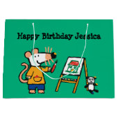 Verf met Maisy! Large Cadeautasje (Voorkant)