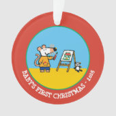 Verf met Maisy! Ornament (voorkant)