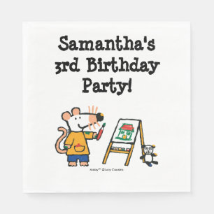 Verf met Maisy! Servetten