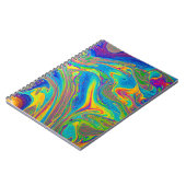 Verf met meerdere kleuren notitieboek (Linkerzijde)