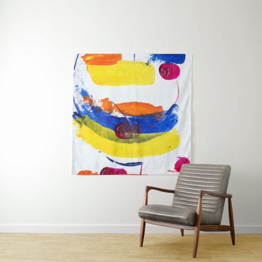 Verf met meerdere kleuren wandkleed (In Situ (horizontaal))