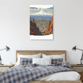 Verf Niet Knipperen Canvas Afdruk (Insitu (Slaapkamer))