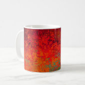 Verf op een muur koffiemok (Voorkant links)
