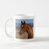 Verf Paard Koffie Mok (Links)