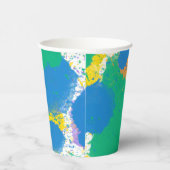 Verf Partij Kunst Partij Splatter Cup Papieren Bekers (Rechts)