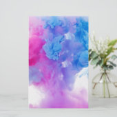 Verf Plumes Briefpapier (Staand voorkant)