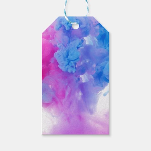 Verf Plumes Cadeaulabel (Voorkant)