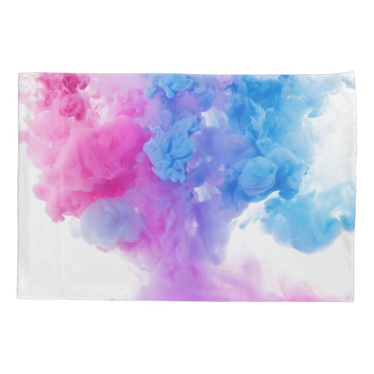 Verf Plumes Kussensloop (Achterkant)