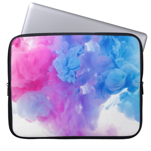 Verf Plumes Laptop Sleeve (Voorkant)