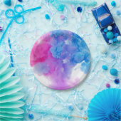 Verf Plumes Papieren Bordje (Feest)