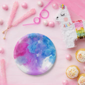 Verf Plumes Papieren Bordje (Feest)