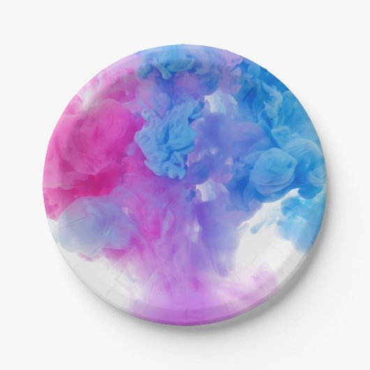 Verf Plumes Papieren Bordje (Voorkant)