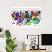 Verf! Poster (Thuiskantoor)