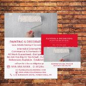 Verf Roller, schilder en decorator Visitekaartje