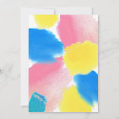 Verf Sip Herhaal de uitnodiging van Bachelorette A (Achterkant)