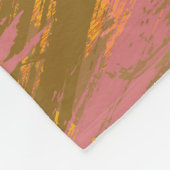 Verf Slagen Autumn Hues Fleece Deken (Hoek)