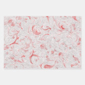 Verf Smudge Christmas Wrapping Paper - grillig (Voorkant 2)