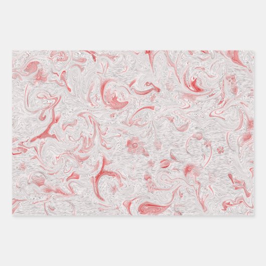 Verf Smudge Christmas Wrapping Paper - grillig (Voorkant 2)