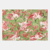 Verf Smudge Christmas Wrapping Paper - grillig (Voorkant)