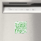 Verf Spatter Green Magneet (Insitu (Vaatwasser))