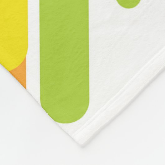 Verf Splash 60x80 Fleece Deken (Hoek)