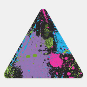 Verf Splater Sticker