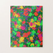 Verf Splatter Abstract Jigzaadpuzzel Legpuzzel (Verticaal)